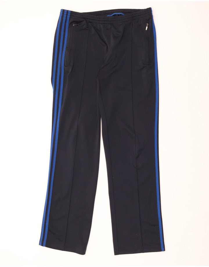 Adidas Mens Tracksuit Trousers Small  Black