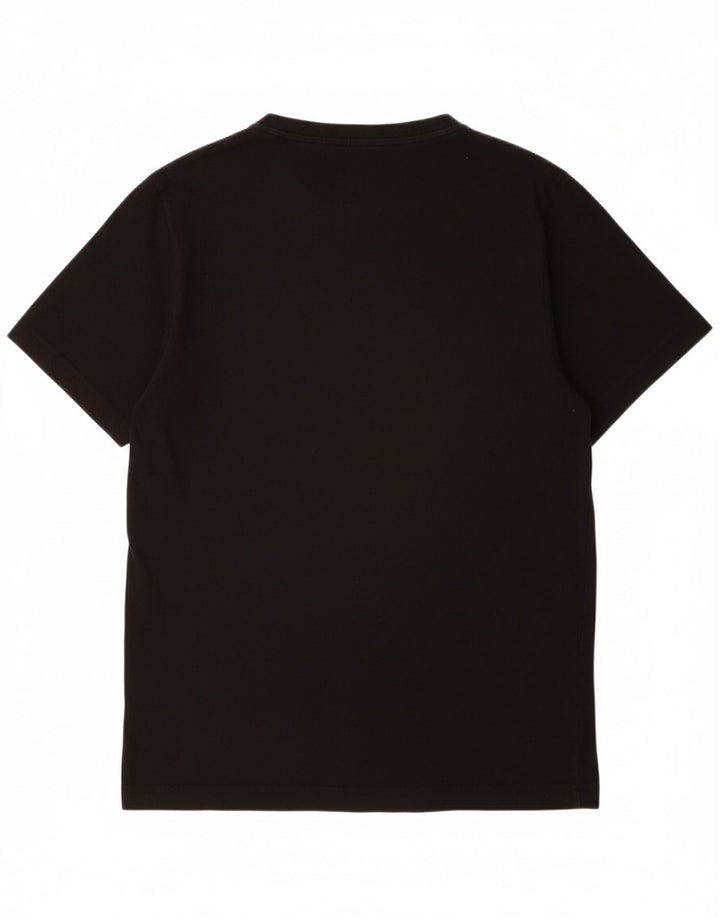 HURLEY Mens Graphic T-Shirt Top Medium Black Cotton Vintage Hurley and Second-Hand Hurley from Messina Hembry 