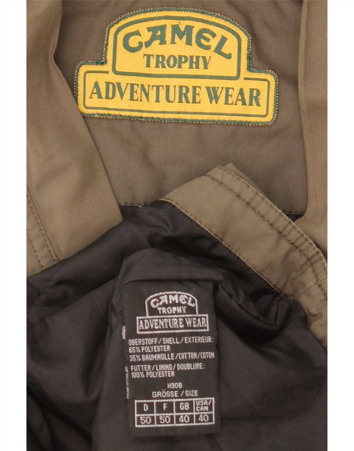 Camel Active Mens Utility Gilet UK 40 Large Khaki Polyester