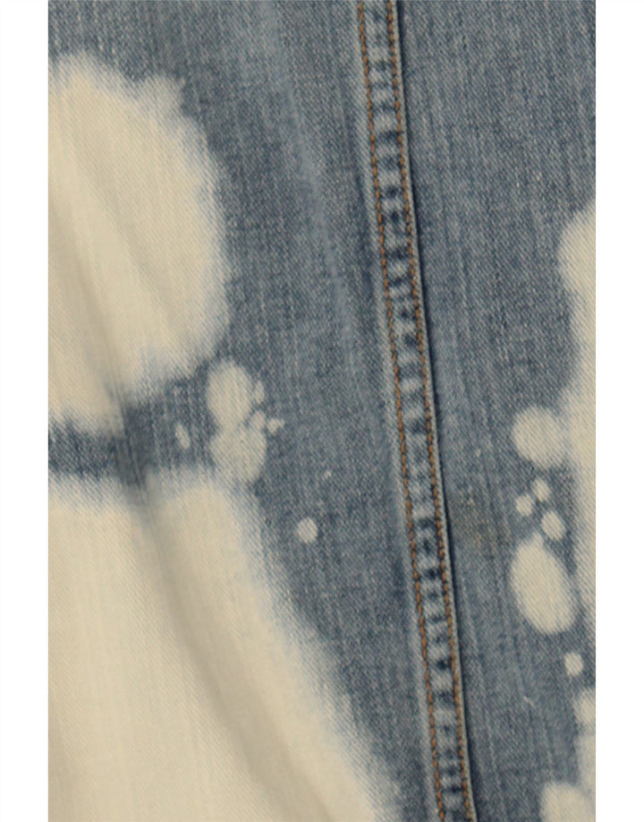 DKNY Womens Denim Jacket UK 16 Large Blue Cotton Vintage Dkny and Second-Hand Dkny from Messina Hembry 