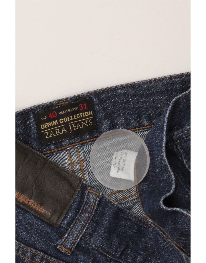 ZARA Mens Slim Jeans EU 40 Medium W31 L26 Blue Cotton