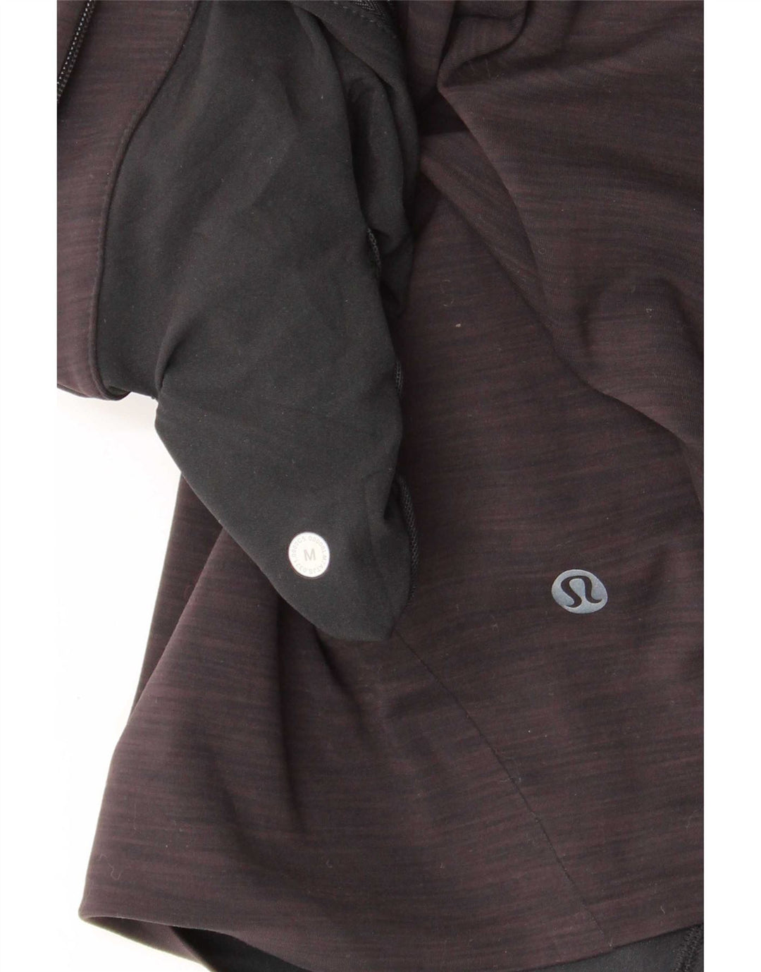 Lululemon Womens Sport Shorts UK 12 Medium Black Flecked