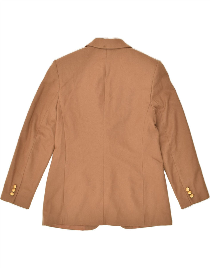 VINTAGE Womens 2 Button Blazer Jacket UK 14 Large Brown | Vintage Vintage | Thrift | Second-Hand Vintage | Used Clothing | Messina Hembry 