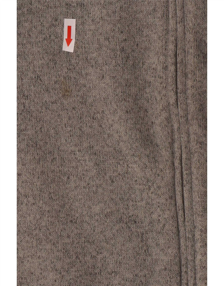 Timberland Mens Regular Fit Tracksuit Top Jacket Medium Grey Flecked