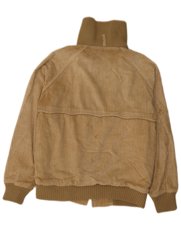 Vintage Mens Corduroy Jacket UK 38 Medium Beige