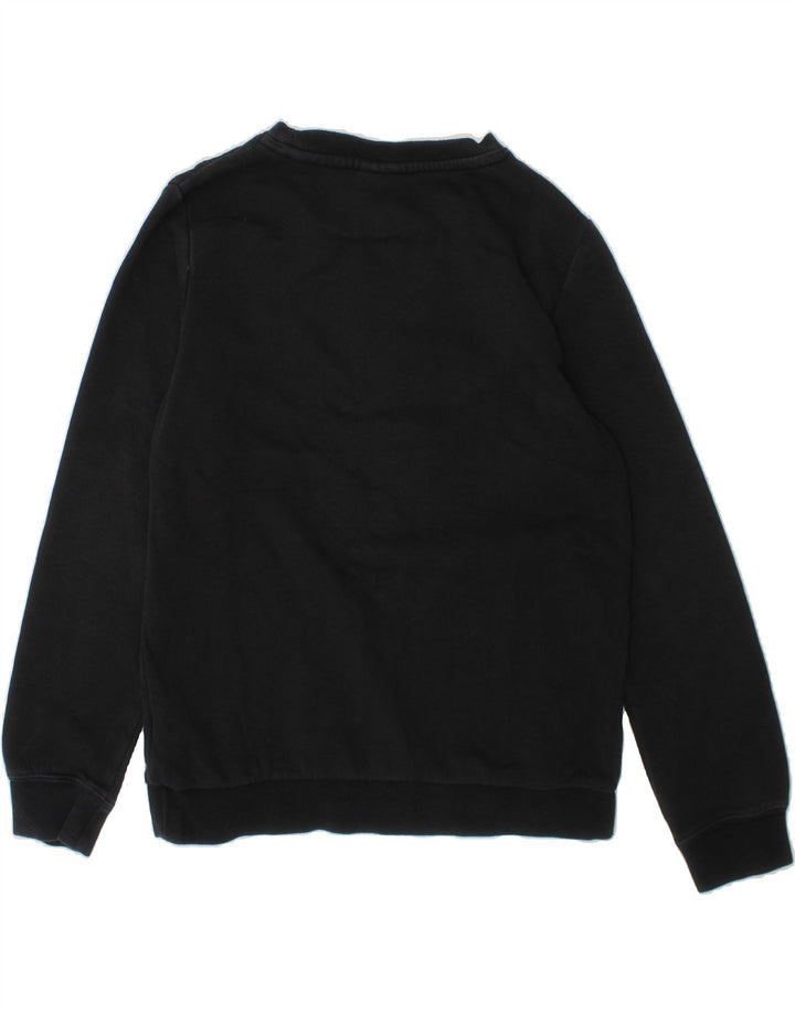 NIKE Boys Graphic Sweatshirt Jumper 10-11 Years Medium Black Cotton Vintage Nike and Second-Hand Nike from Messina Hembry 