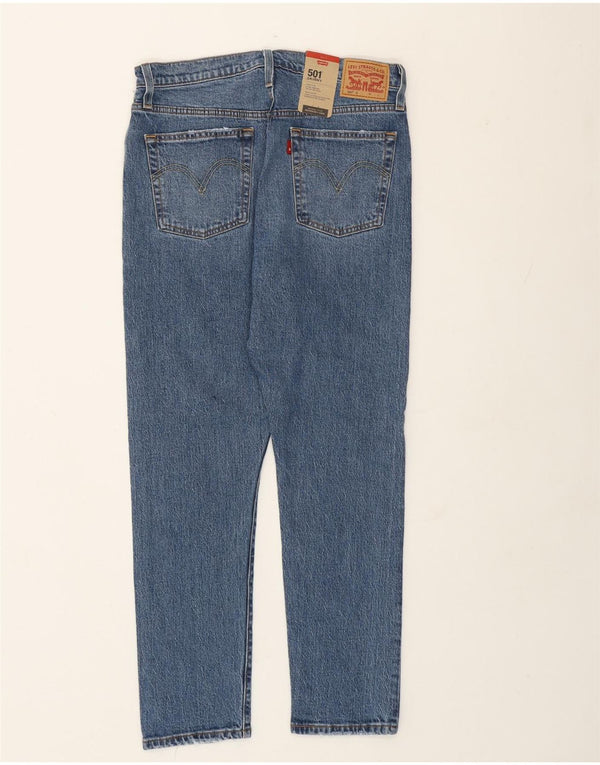 Levi's Mens High Waist Skinny Jeans Small W29 L27 Blue Cotton