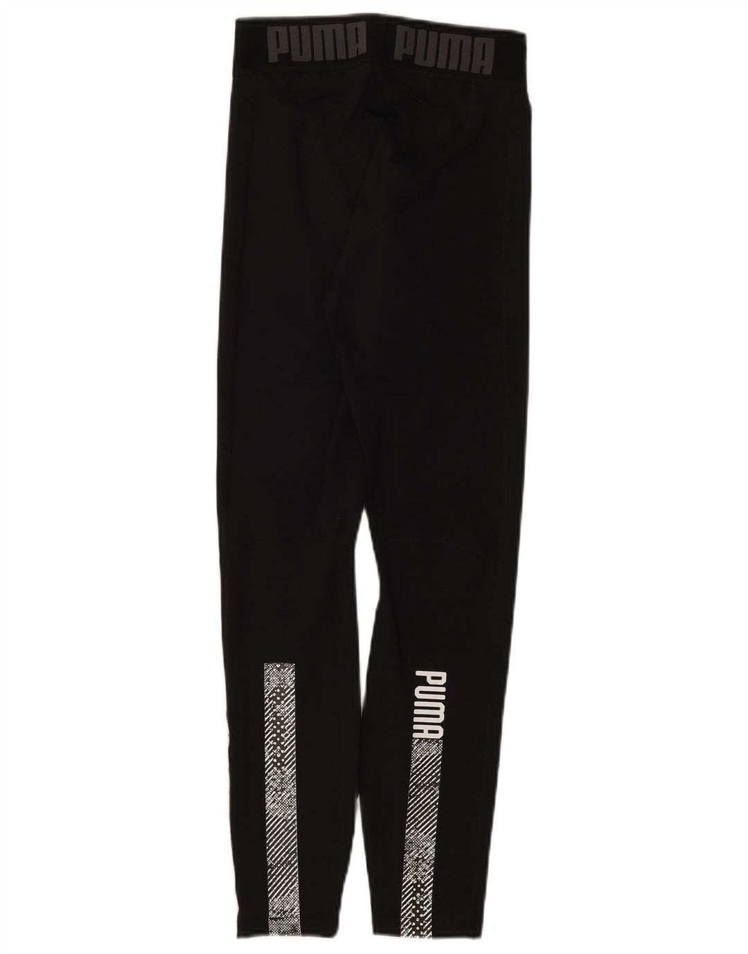 Puma Mens Graphic Leggings Small  Black