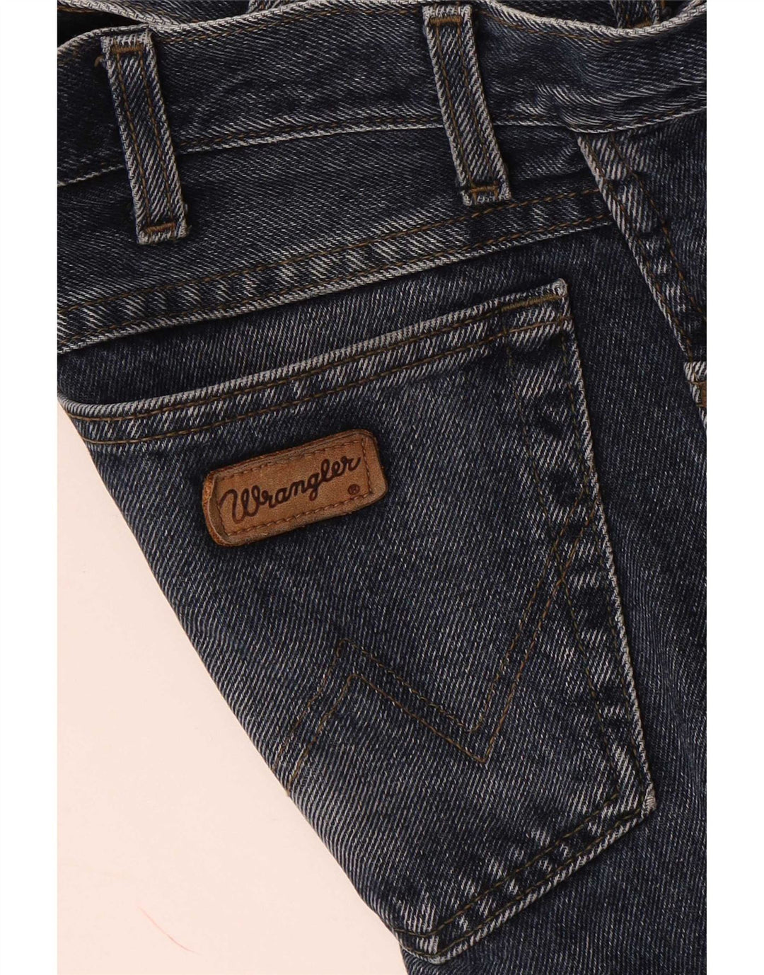 Wrangler Mens Straight Jeans W34 L32 Blue