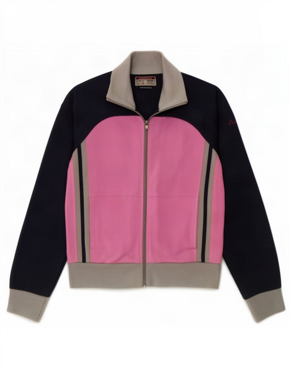 Veste de survêtement Asics Fille 13-14 ans Bleu Marine Colourblock
