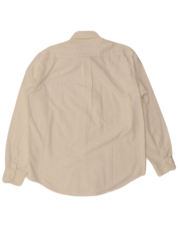 Benetton Chemise Homme Large Blanc Coton