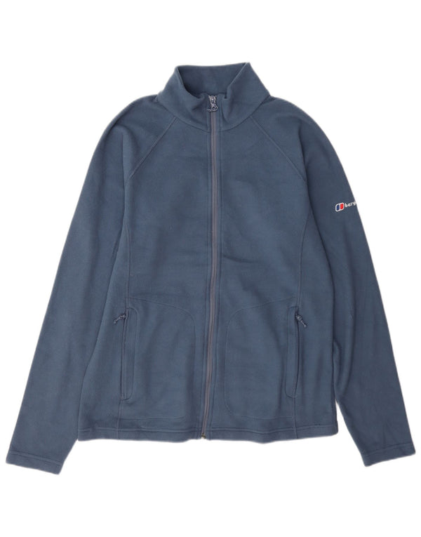 Berghaus Fleecejakke til kvinder UK 14 Medium Blue Polyester