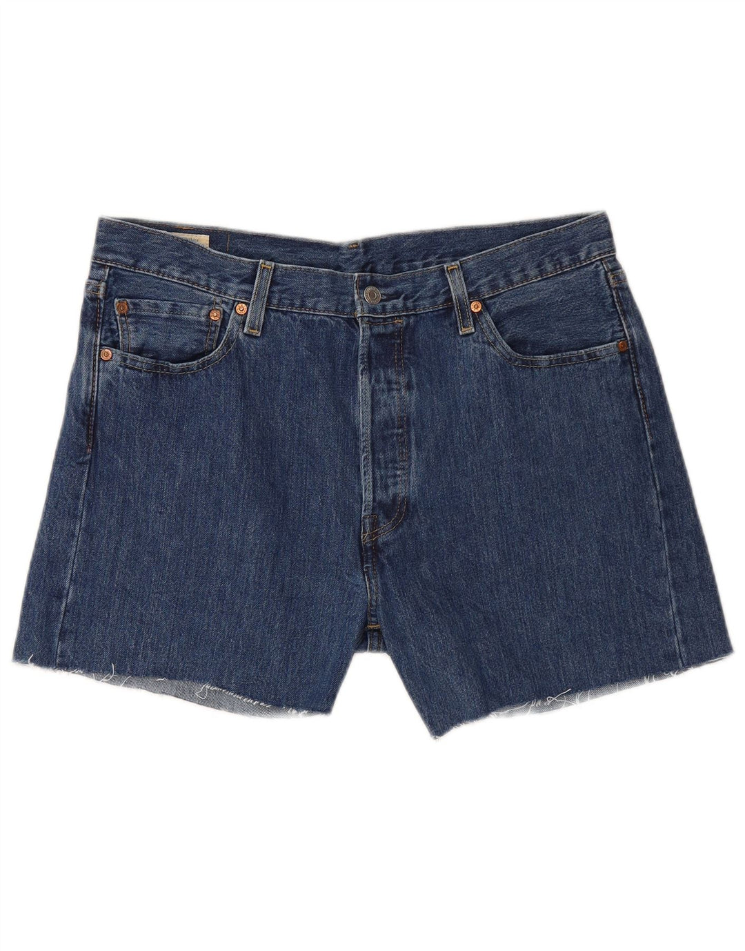 Levi's Mens 501 Denim Shorts W36 Large Blue Cotton