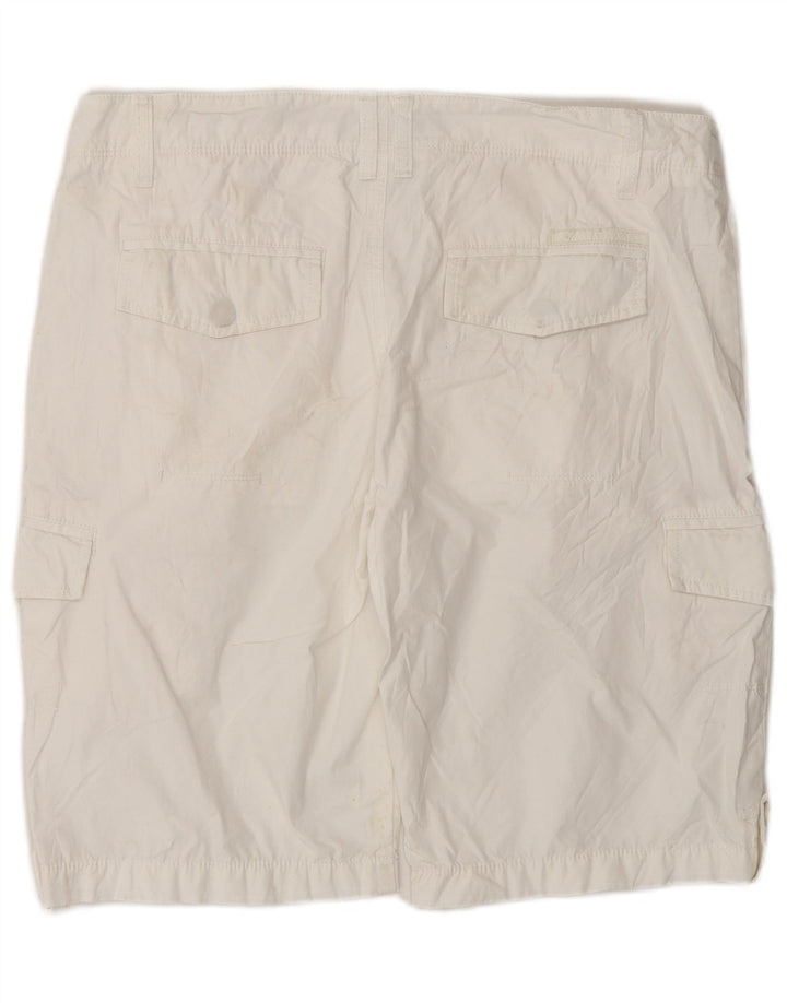 Ανδρικό σορτς Cargo Calvin Klein W32 μεσαίο λευκό βαμβακερό