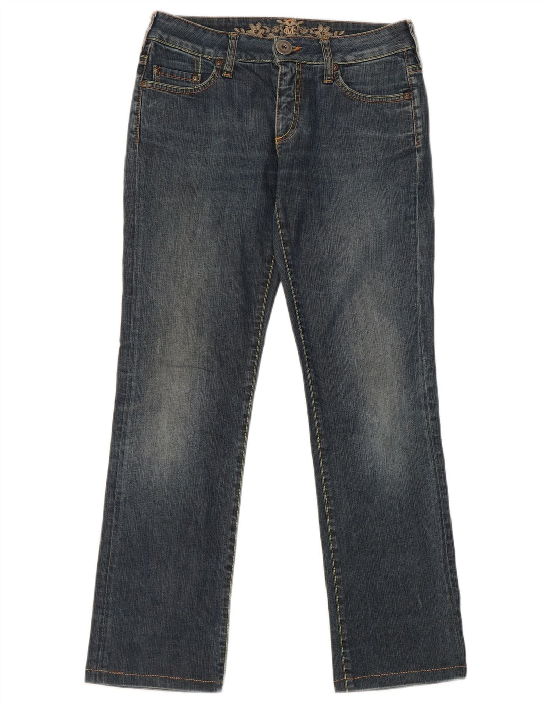 Marlboro Classics Jean droit femme W29 L29 bleu coton