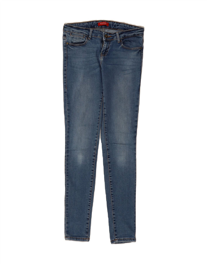 GUESS Womens Skinny Jeans W29 L32 Blue Vintage Guess and Second-Hand Guess from Messina Hembry 