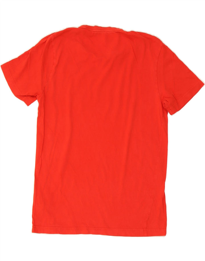 PUMA Mens Graphic T-Shirt Top Medium Red Cotton Vintage Puma and Second-Hand Puma from Messina Hembry 