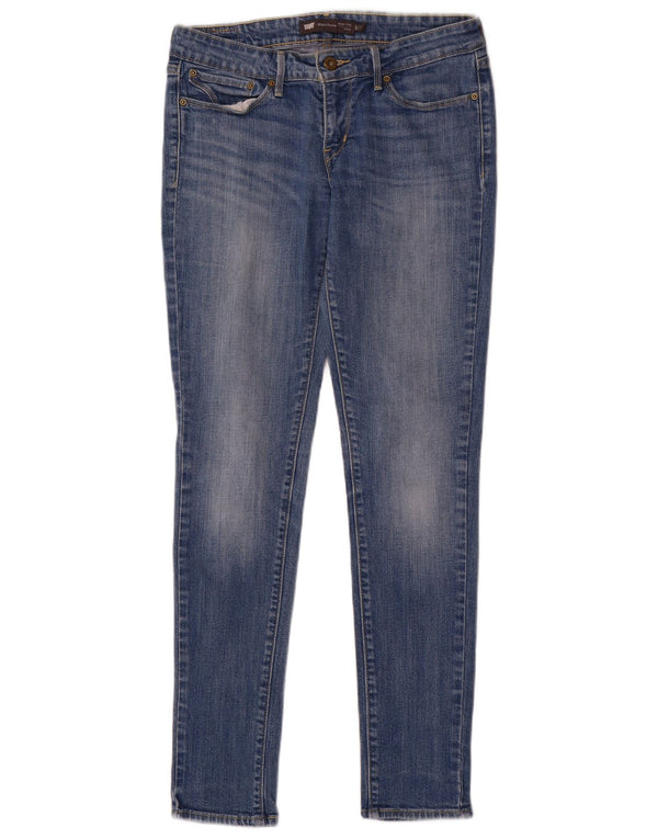 Levi's Jeans ajustados con curva ligera para mujer US 6 Medium W28 L30 Azul