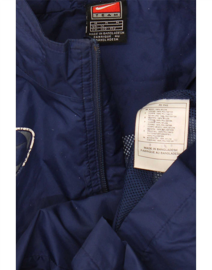 Nike Regnjakke til drenge 10-11 år Medium Navyblå Nylon