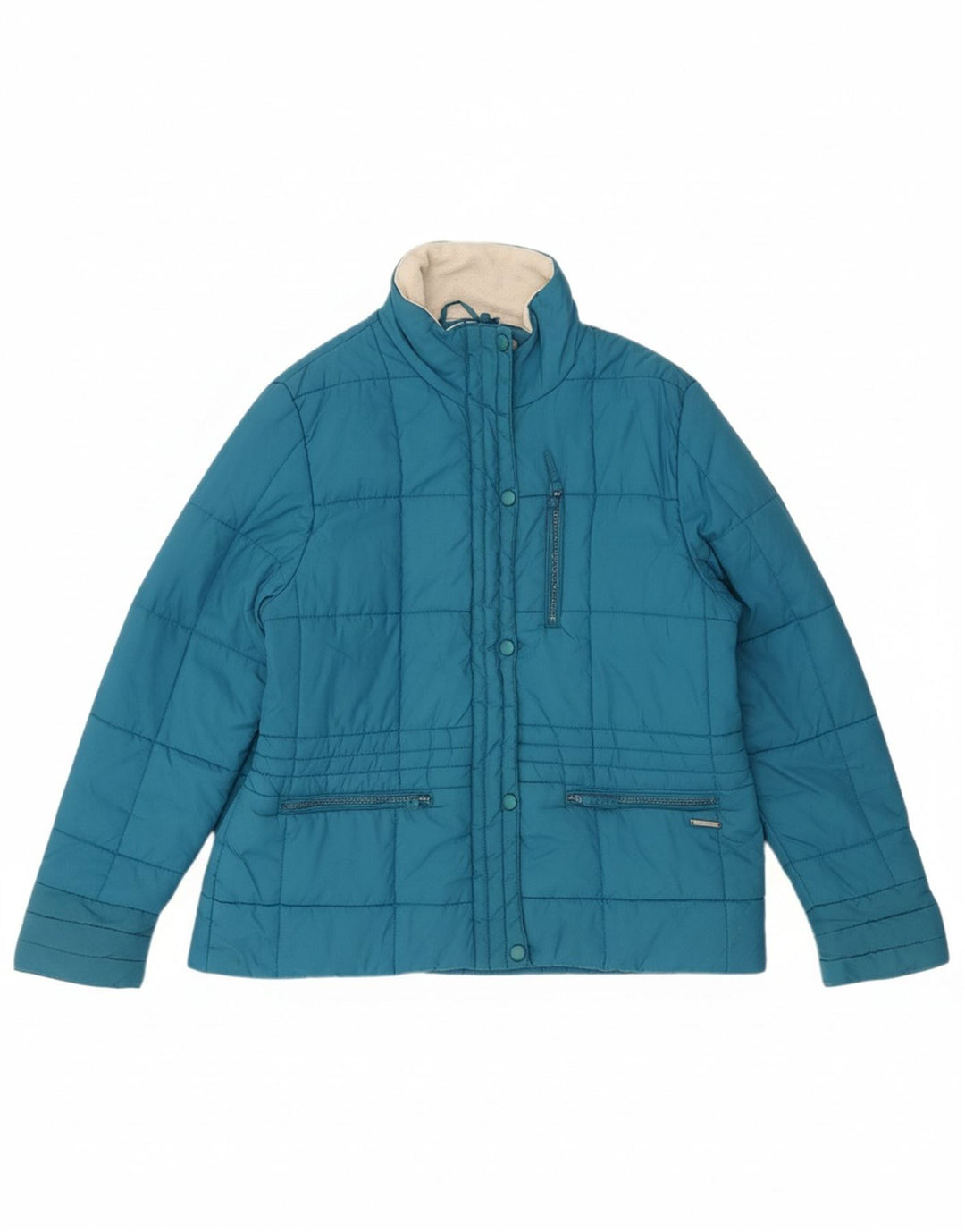 PACO Womens Padded Jacket UK 18 XL Blue Nylon