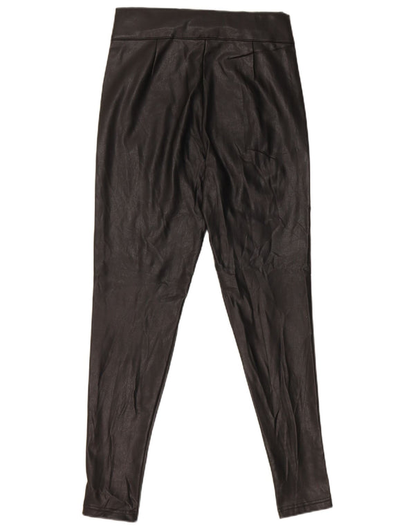 Женские узкие брюки Marks & Spencer UK 8, маленькие W27 L27, черные