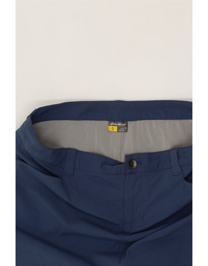 EDDIE BAUER Womens Mini Skirt US 10 Large W34 Blue Nylon Vintage Eddie Bauer and Second-Hand Eddie Bauer from Messina Hembry 