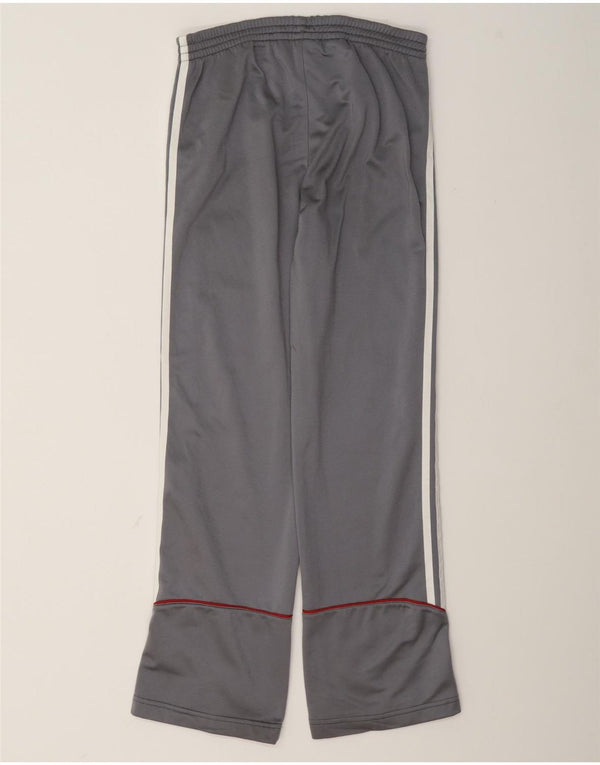Adidas Boys Tracksuit Trousers 13-14 Years Grey Polyester