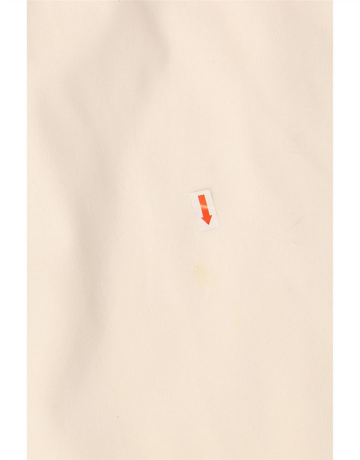 VINTAGE Womens Pencil Skirt EU 38 Medium W28  White Viscose