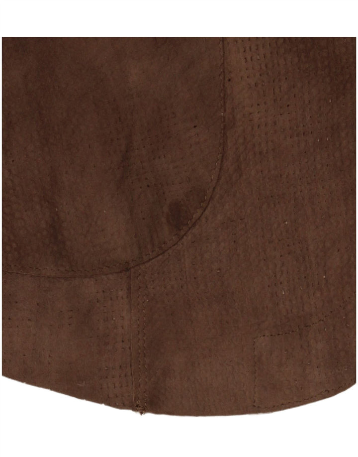 Lavorazione Artigiana Womens 3 Button Blazer Jacket IT 42 Medium Brown