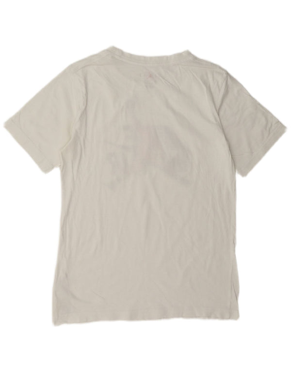 Jordan T-shirt graphique pour garçon 13-14 ans XL Blanc Coton