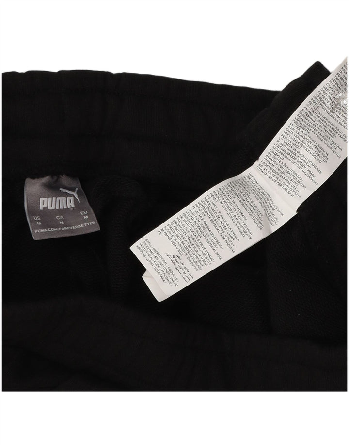 Puma Mens Sport Shorts Medium Black Cotton