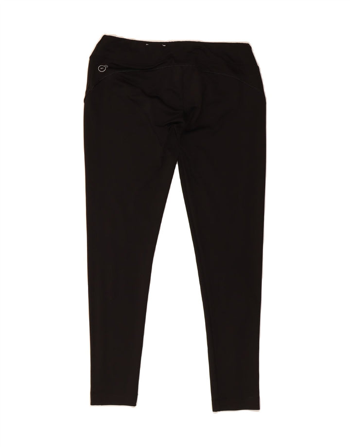PUMA Womens Leggings UK 14 Large Black Vintage Puma and Second-Hand Puma from Messina Hembry 