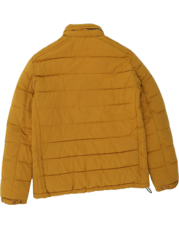 ZARA Mens Hooded Padded Jacket UK 42 XL Beige Polyester Vintage Zara and Second-Hand Zara from Messina Hembry 