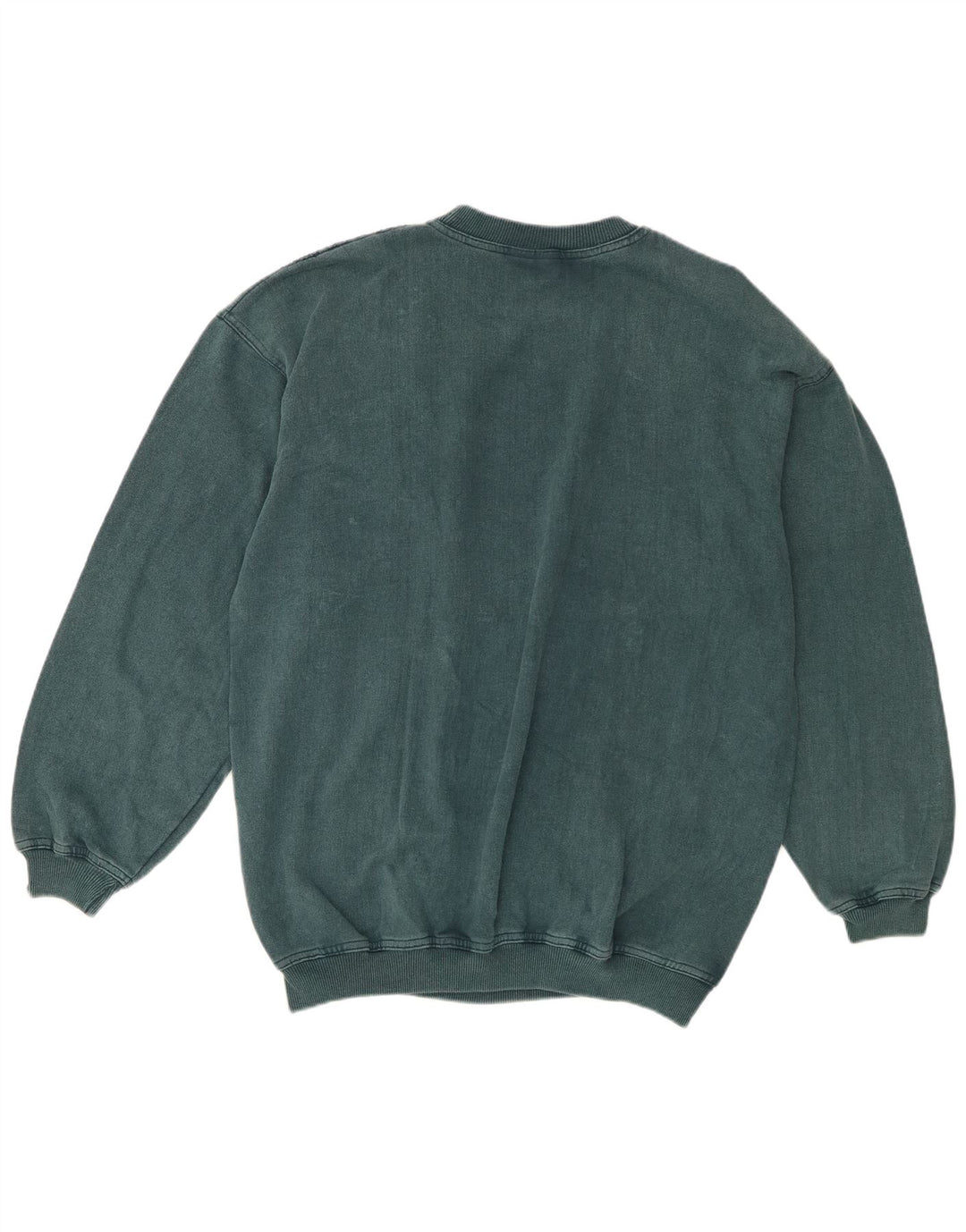Vintage Mens Sweatshirt Jumper XL Blue Cotton