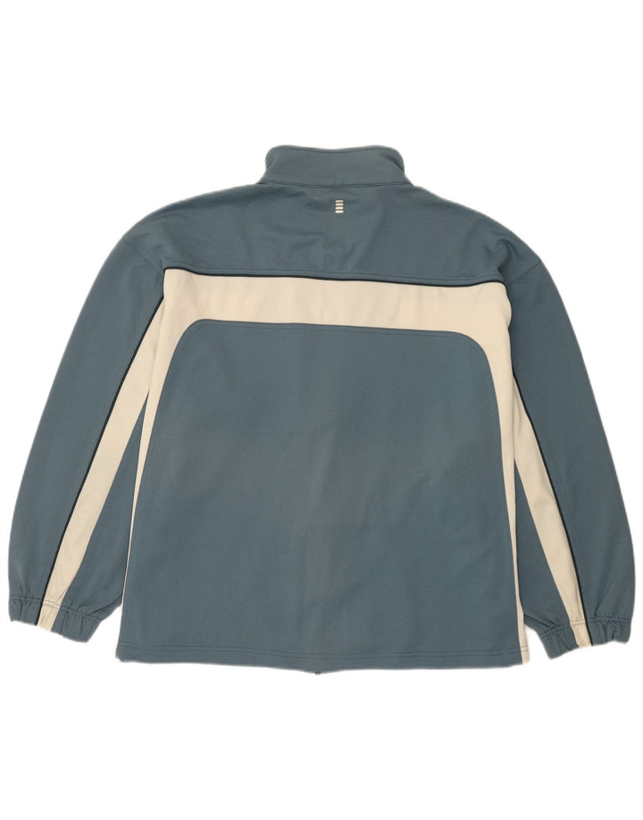 Fila Herre Loose Fit træningsdragt Topjakke Stor Blå Colourblock Polyester