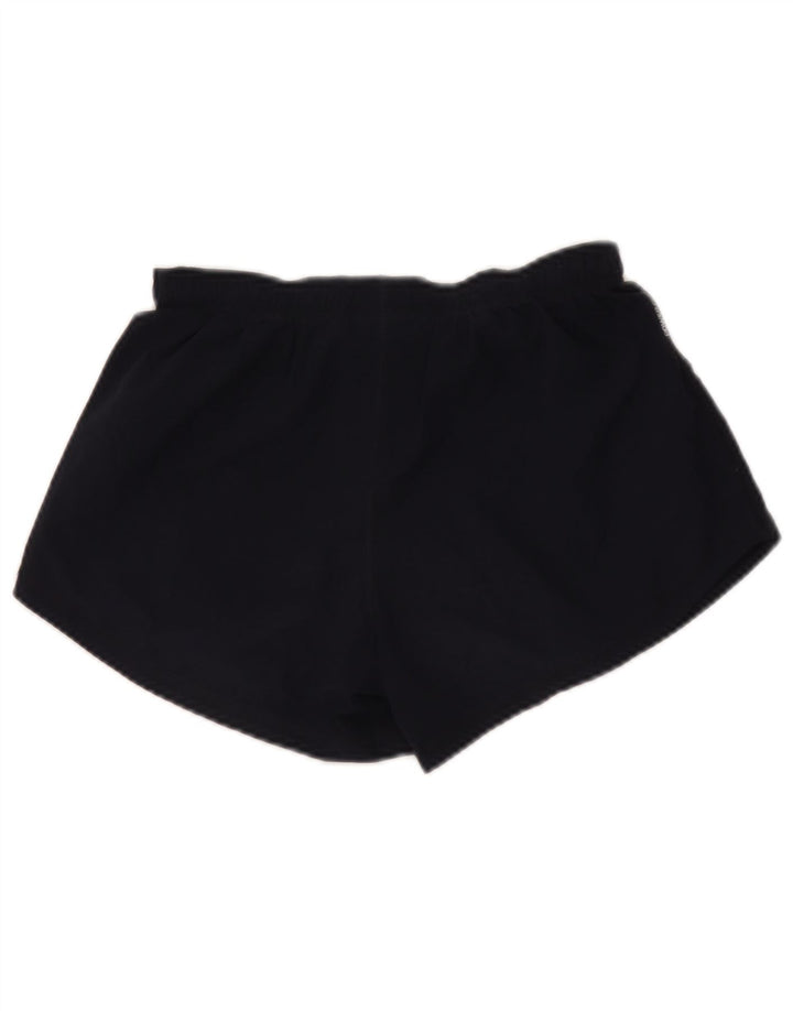 Champion Womens Sport Shorts UK 8 Small Navy Blue Polyester