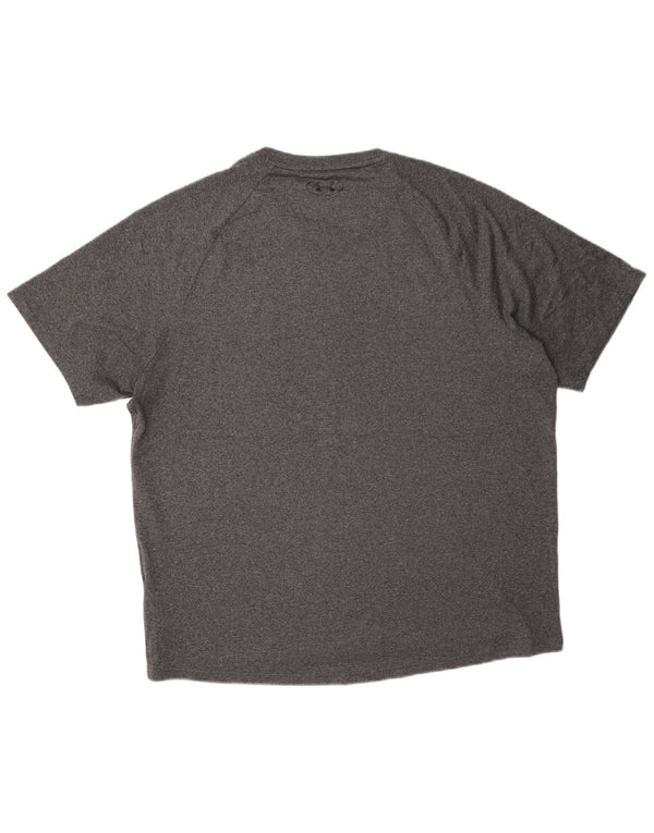 Under Armour T-Shirt Homme Haut Large Gris Polyester