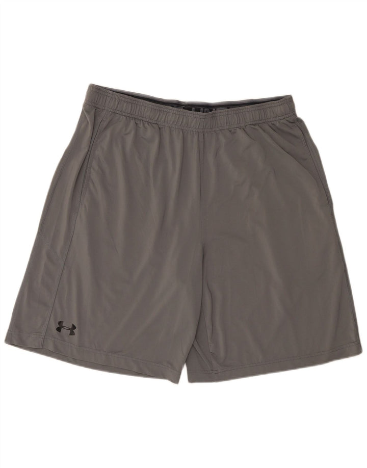 Under Armour Mens Sport Shorts XL Grey Polyester