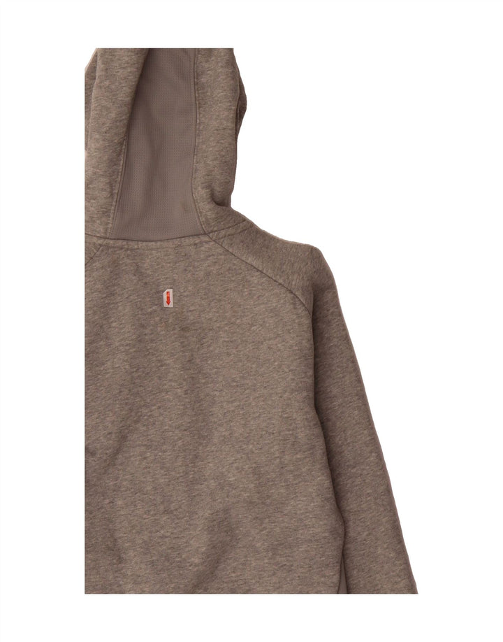 UMBRO Womens Zip Hoodie Sweater UK 12 Medium  Grey Vintage Umbro and Second-Hand Umbro from Messina Hembry 
