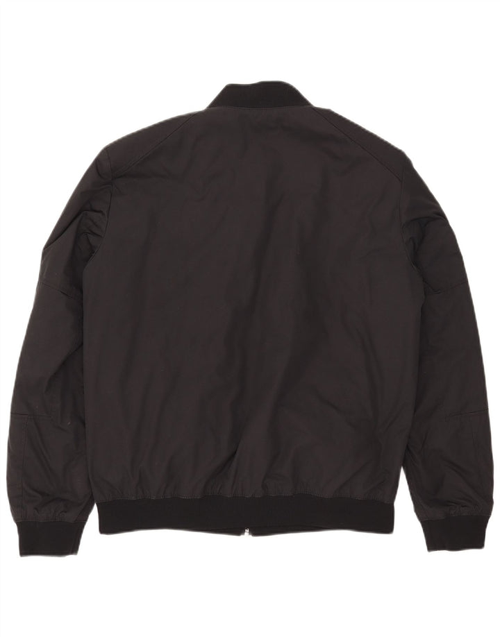 Hugo Boss Mens Reversible Jacket UK 36 Small Black Polyamide