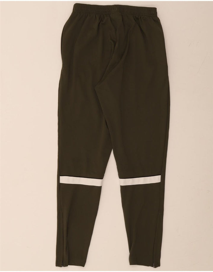 Nike Mens Dri Fit Tracksuit Trousers Medium  Khaki Colourblock Polyester