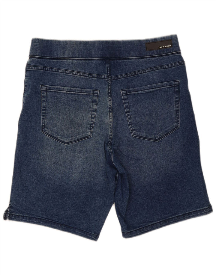 Dkny Womens Denim Shorts Medium W30 Blue Cotton