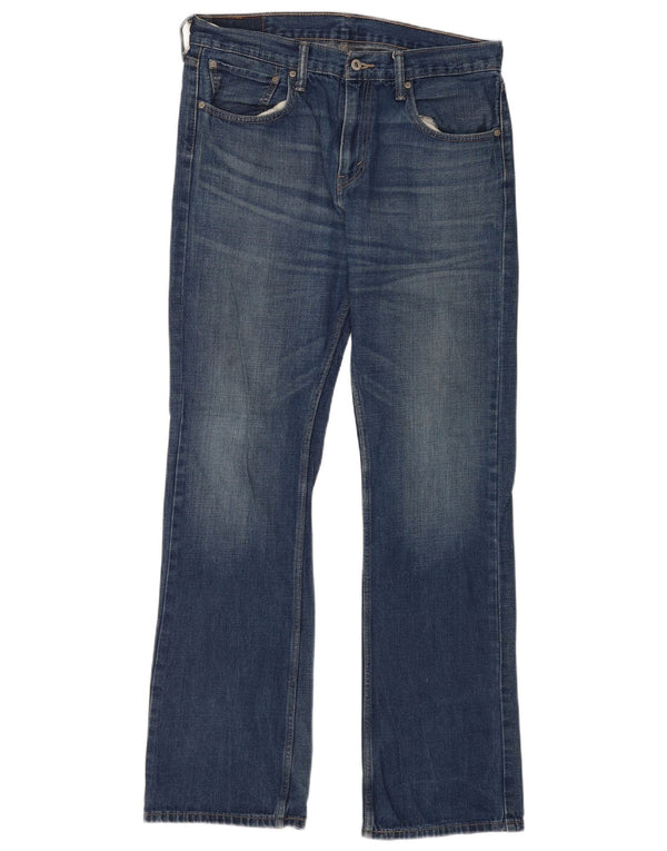Levi's Mens 527 Bootcut Jeans W34 L34 Μπλε βαμβακερό