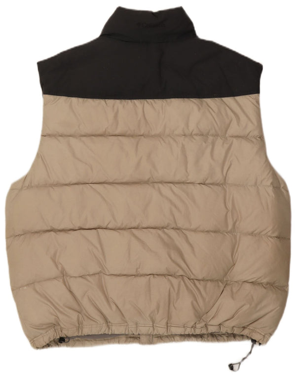 Columbia Polstret Gilet UK 42 XL Beige Colourblock Polyester