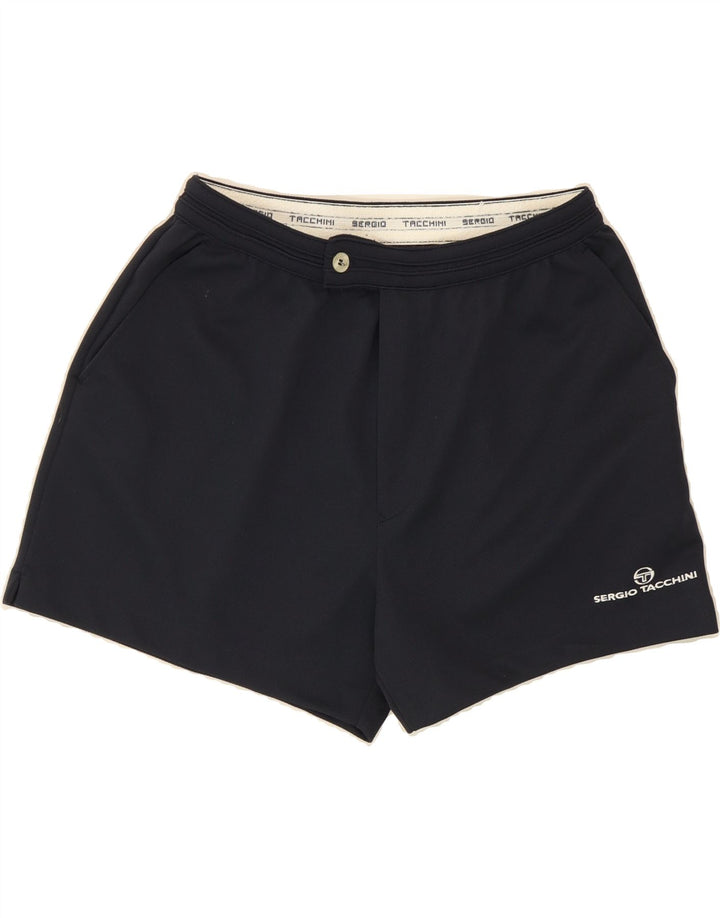 SERGIO TACCHINI Womens Chino Shorts 2XL W36  Navy Blue Vintage Sergio Tacchini and Second-Hand Sergio Tacchini from Messina Hembry 