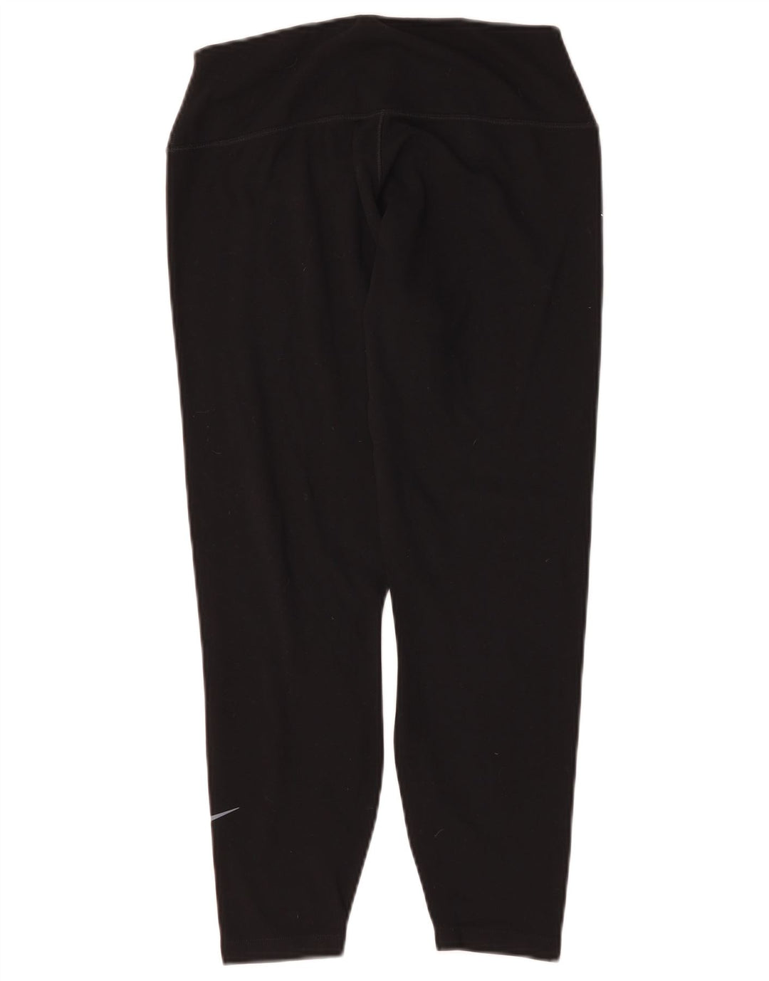 Nike Womens Dri Fit Leggings UK 16 Large  Black Polyester