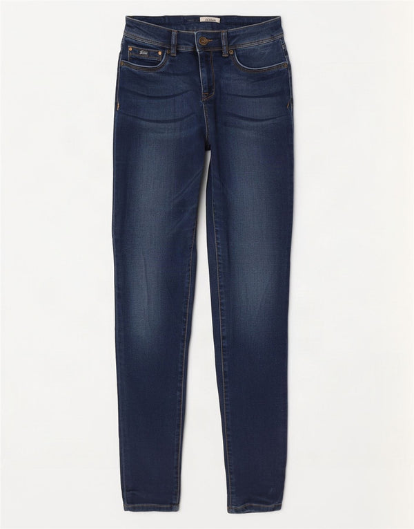 Blugi Superdry Sophia Skinny pentru femei W26 L32, bumbac bleumarin