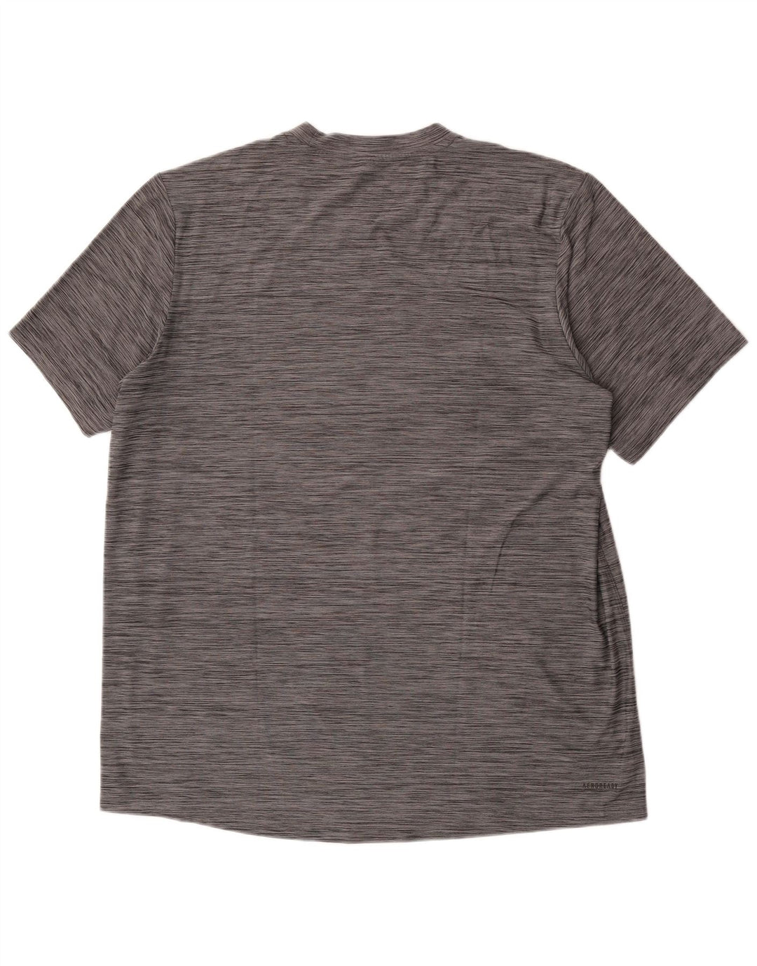 Adidas Mens T-Shirt Top XL Grey Flecked