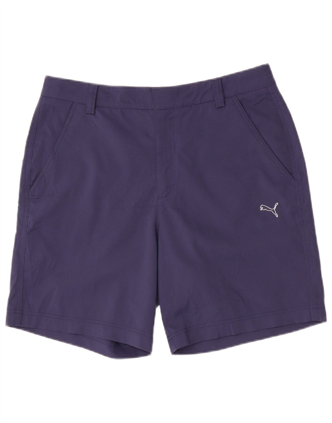 Pantaloncini chino da donna Puma W32 grandi blu navy