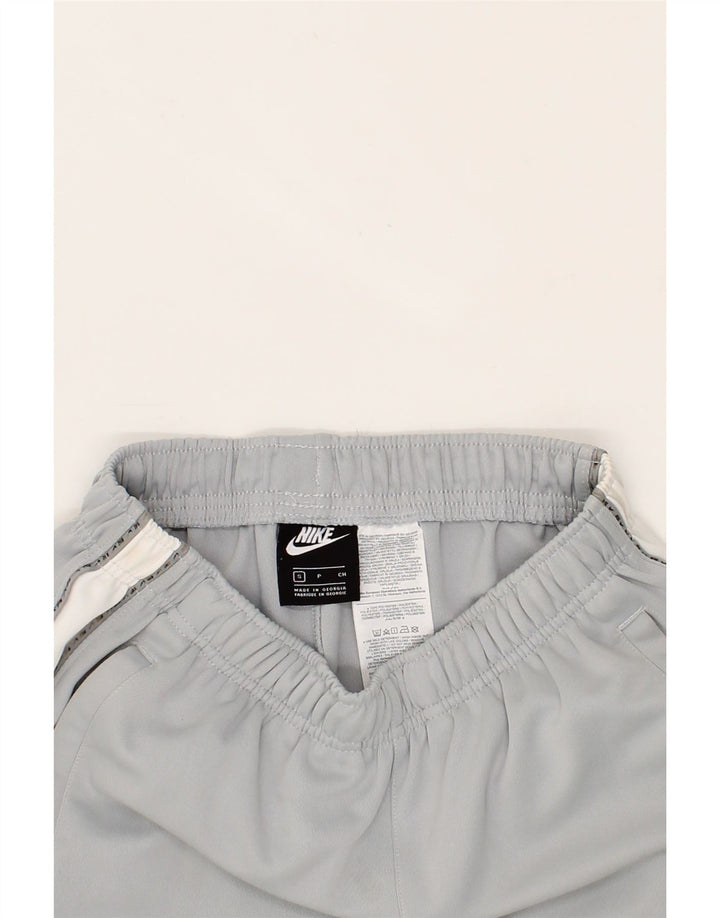 NIKE Mens Tracksuit Trousers Joggers Small  Grey Colourblock Polyester